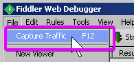 Disable Caputre Traffic